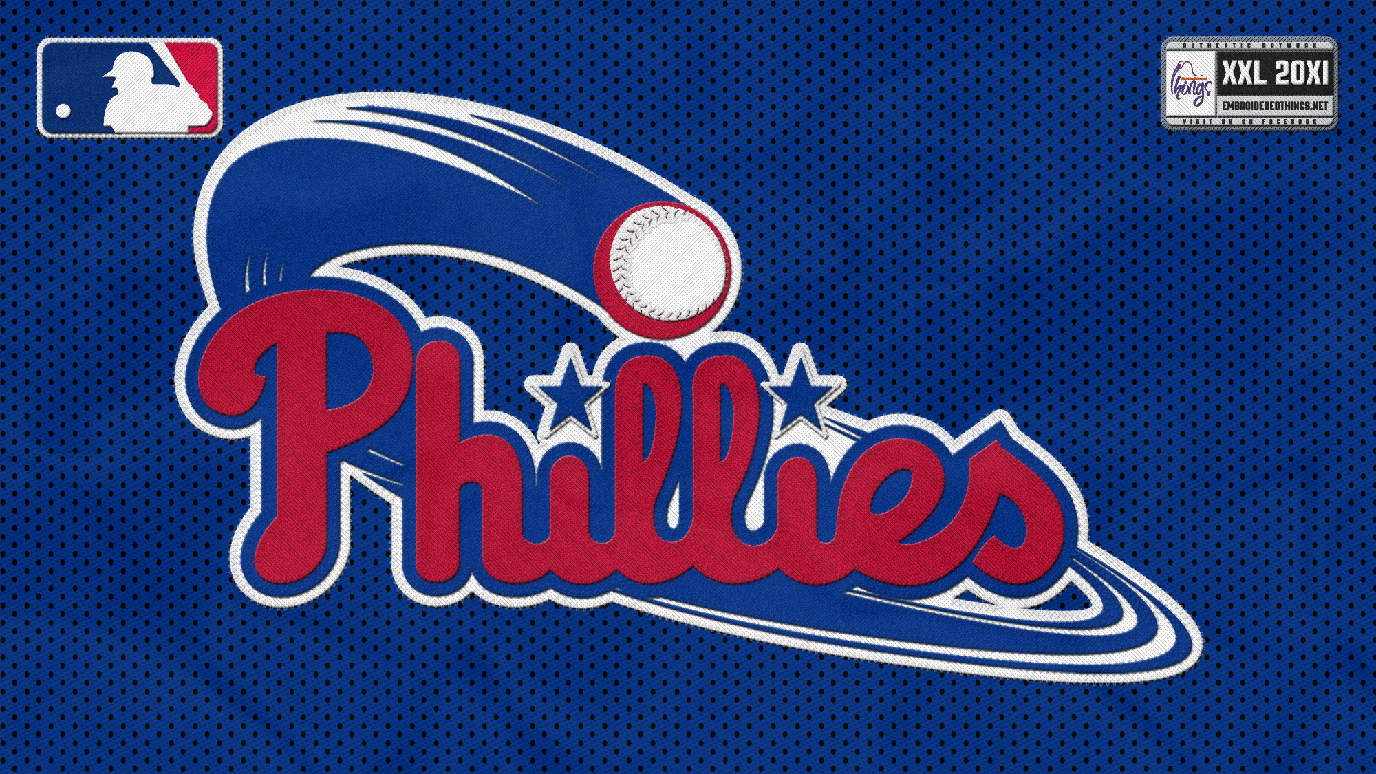 MLB Philadelphia Phillies Logo Blue wallpaper HD. Free desktop ...