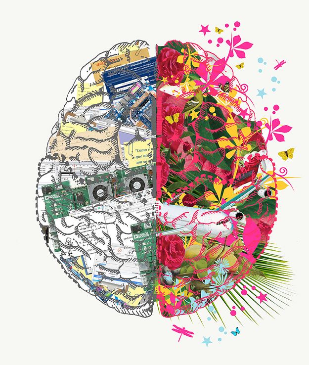 Colorful Brain Wallpaper images