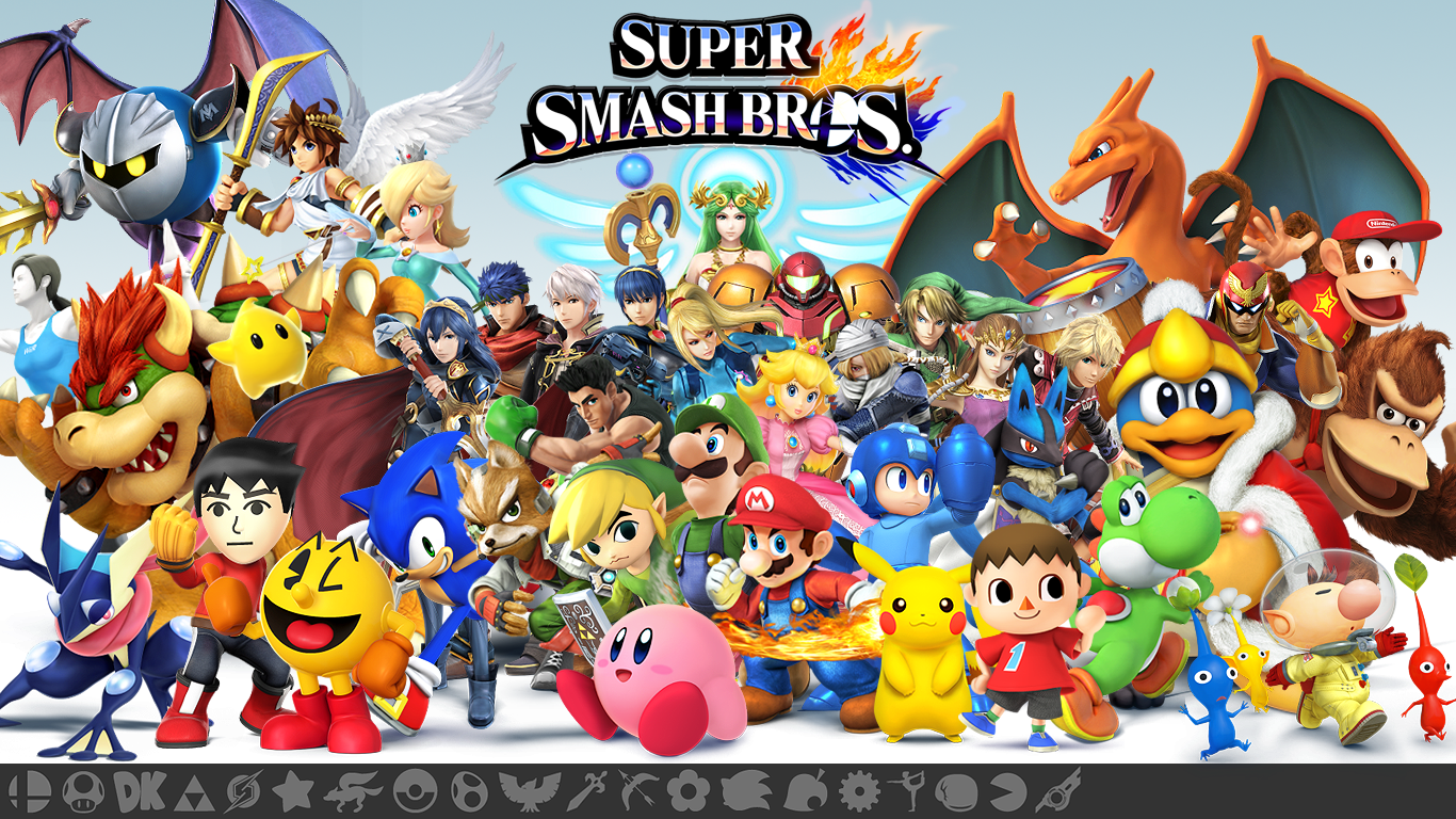 Super Smash Bros Wii U / 3DS Wallpaper by seancantrell on DeviantArt