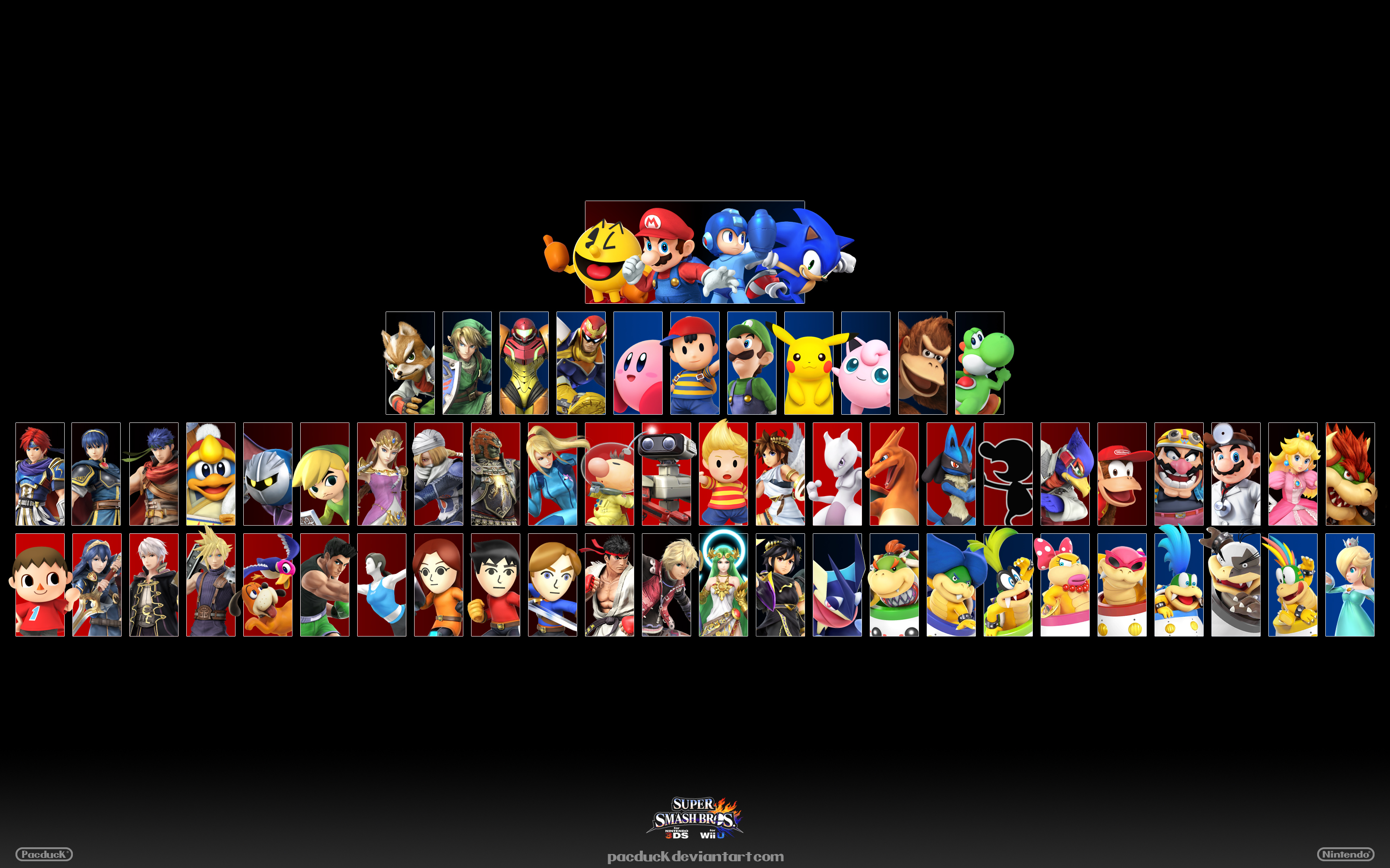 Super Smash Bros Wii U / 3DS Wallpaper by seancantrell on DeviantArt