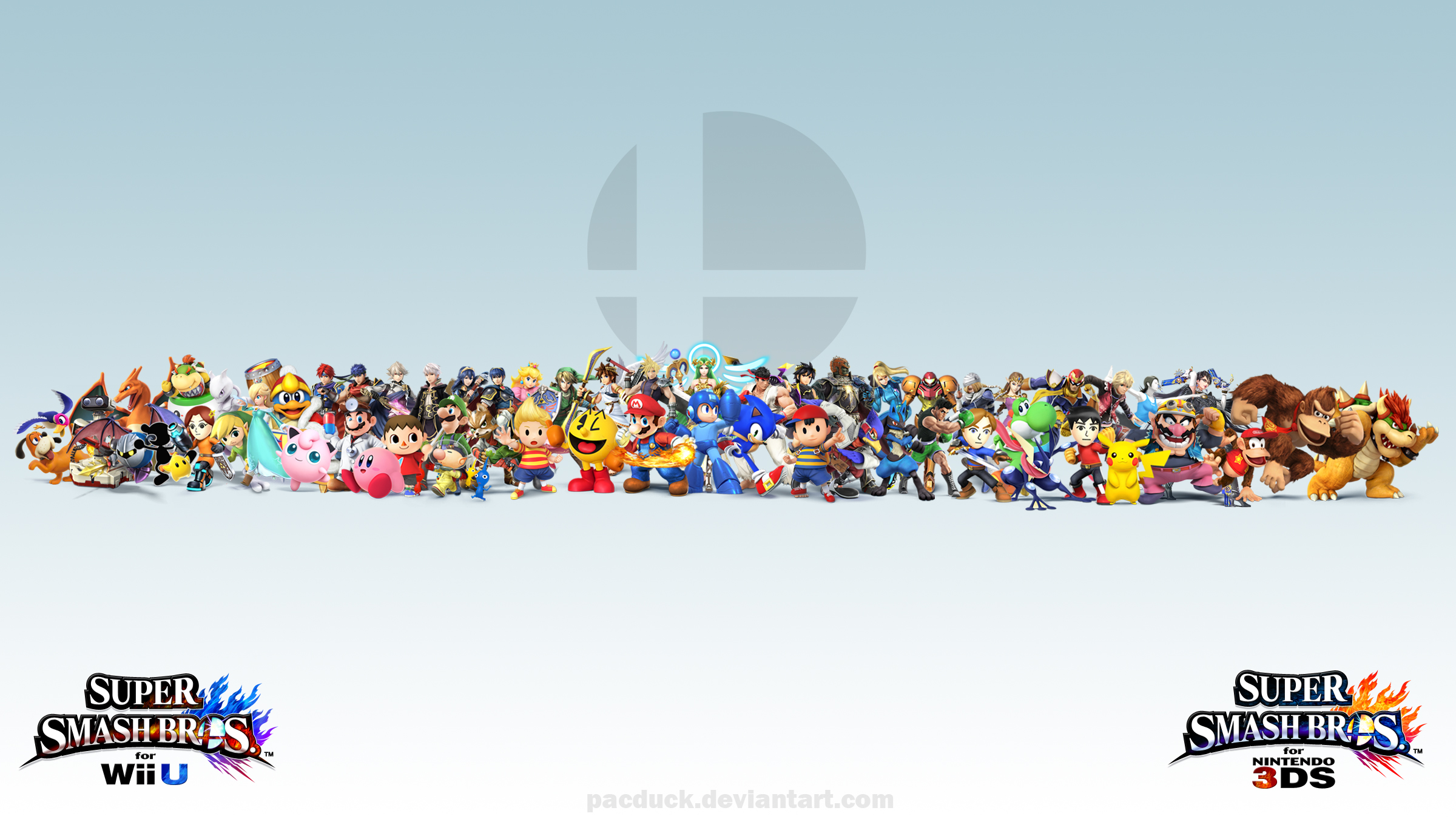 Super Smash Bros. Wii U / 3DS Wallpaper by PacDuck on DeviantArt