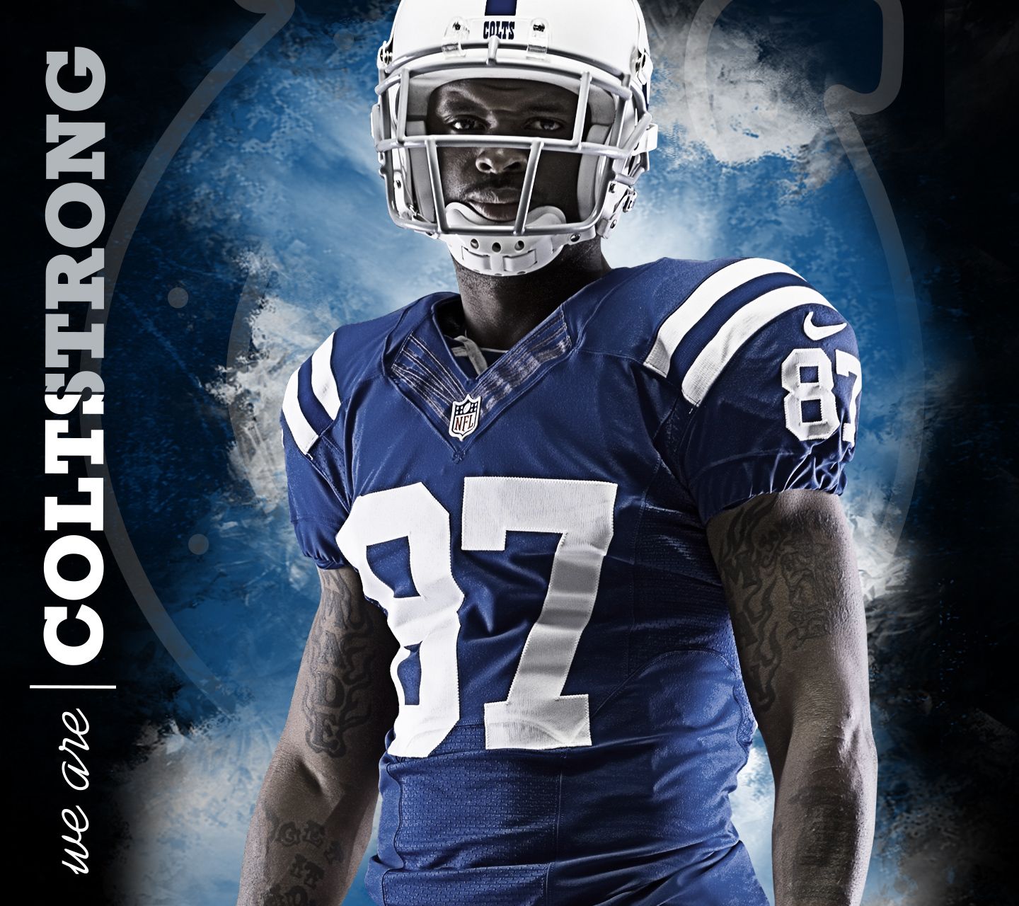 Colts.com COLTSTRONG Phone Backgrounds