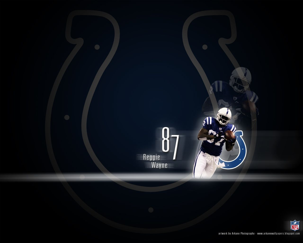 Arkane NFL Wallpapers Reggie Wayne - Indianapolis Colts