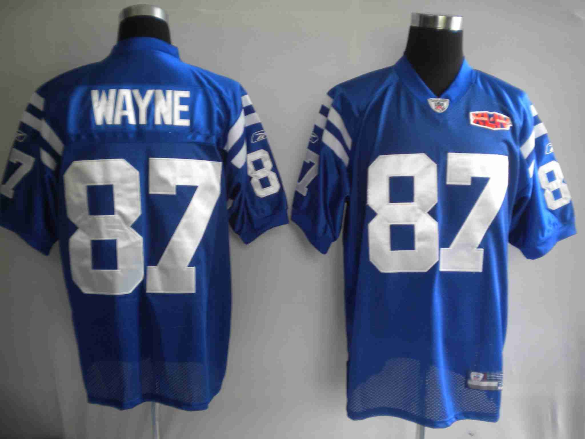 cheap reggie wayne jersey indianapolis colts 87 wr red blue 468 0 ...