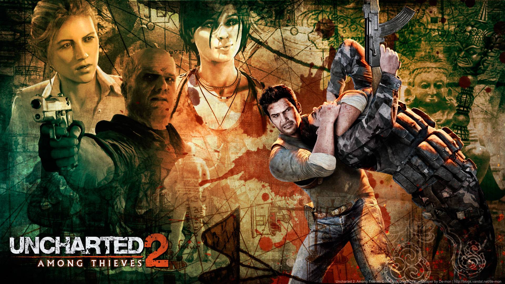 Uncharted 2 Among Thieves Wallpaper - The Galaxy of Gaming