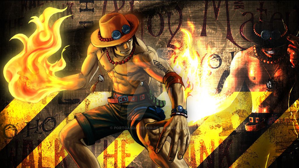 Portgas D Ace Wallpaper by PortgasDAceEver on DeviantArt
