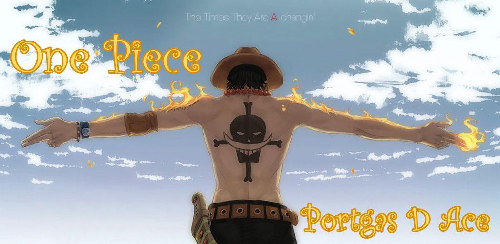 Live Wallpaper One Piece Portgas D Ace FREE Anime Live