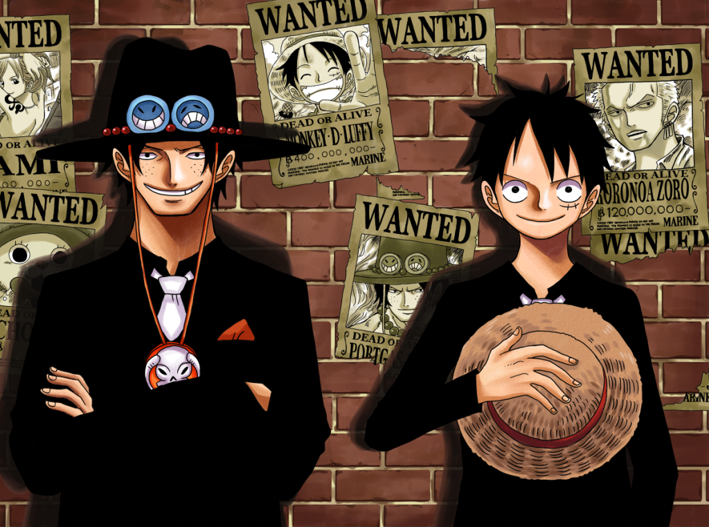 Portgas D-Ace And Luffy HD Wallpaper | Animation Wallpapers