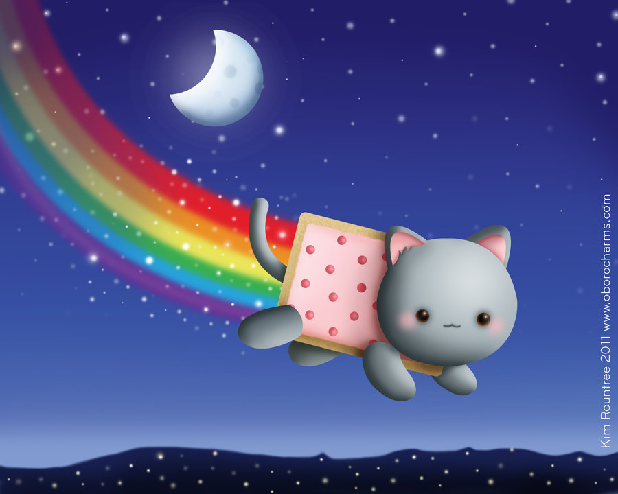 Nyan Cat on Pinterest | Wallpaper For Computer, Wallpapers and ...