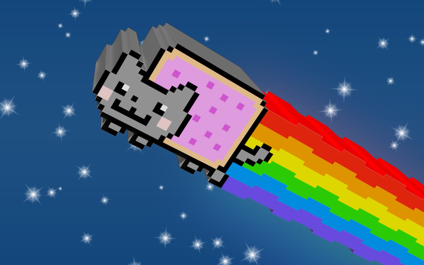 Nyan Cat, 3D Wallpapers HD / Desktop and Mobile Backgrounds