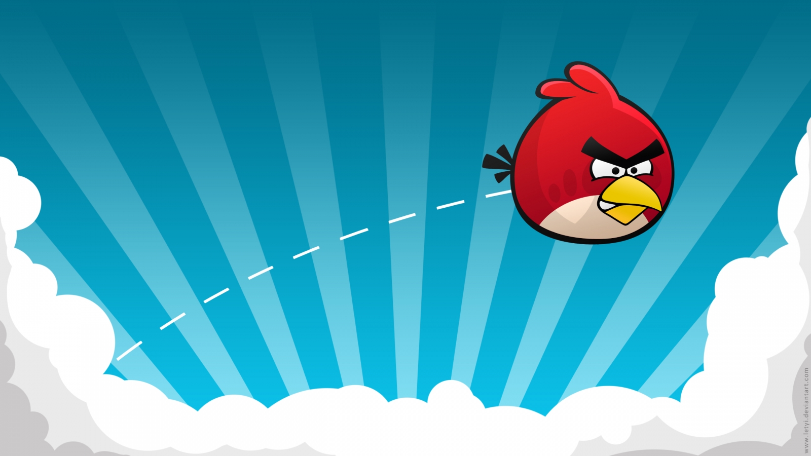 Angry Birds Wallpaper, PowerPoint Background Free Download PPT