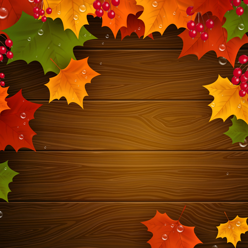 Autumn Harvest backgrounds vector 05 - Vectors free download