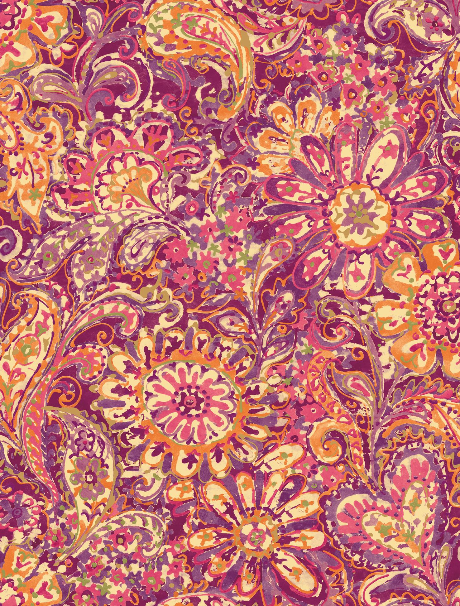 paisley wallpaper 2015 - Grasscloth Wallpaper
