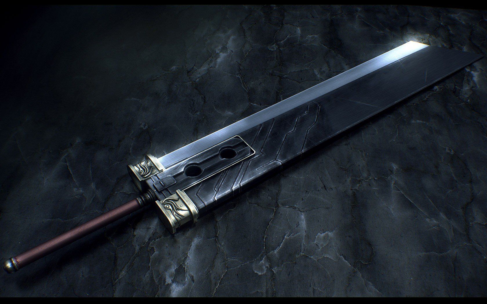 Final Fantasy Final Fantasy VII Cloud Strife Buster Sword ...