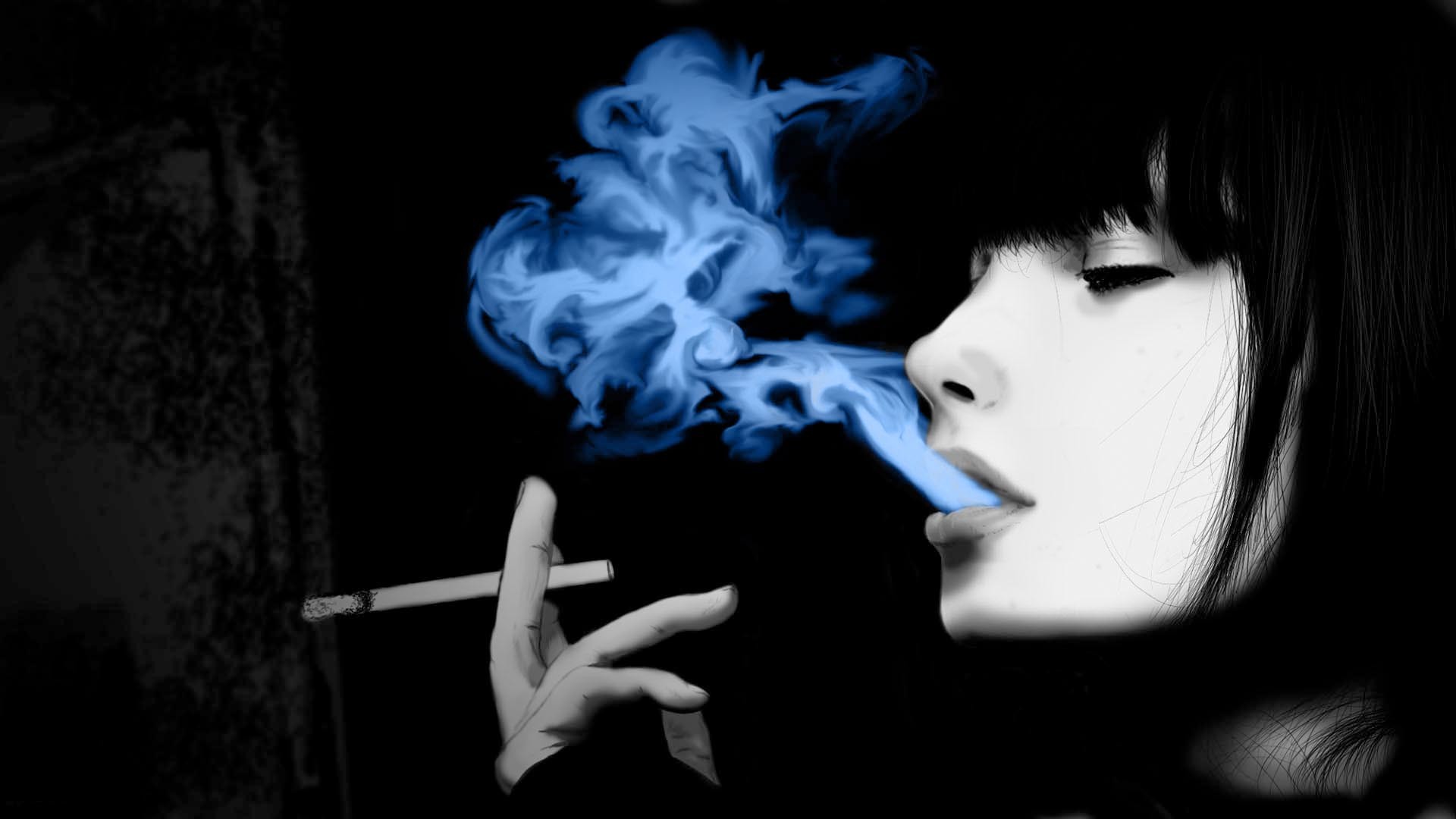 Wallpapers Weed Smoking And Guns Girls Abstract Music Smoke High ...