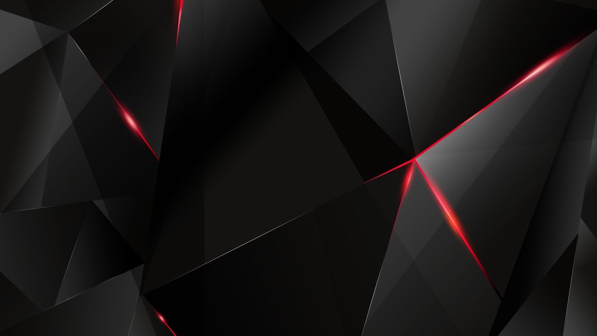 black-polygon-with-red-edges-abstract-hd-wallpaper-1920×1080 – Fox ...