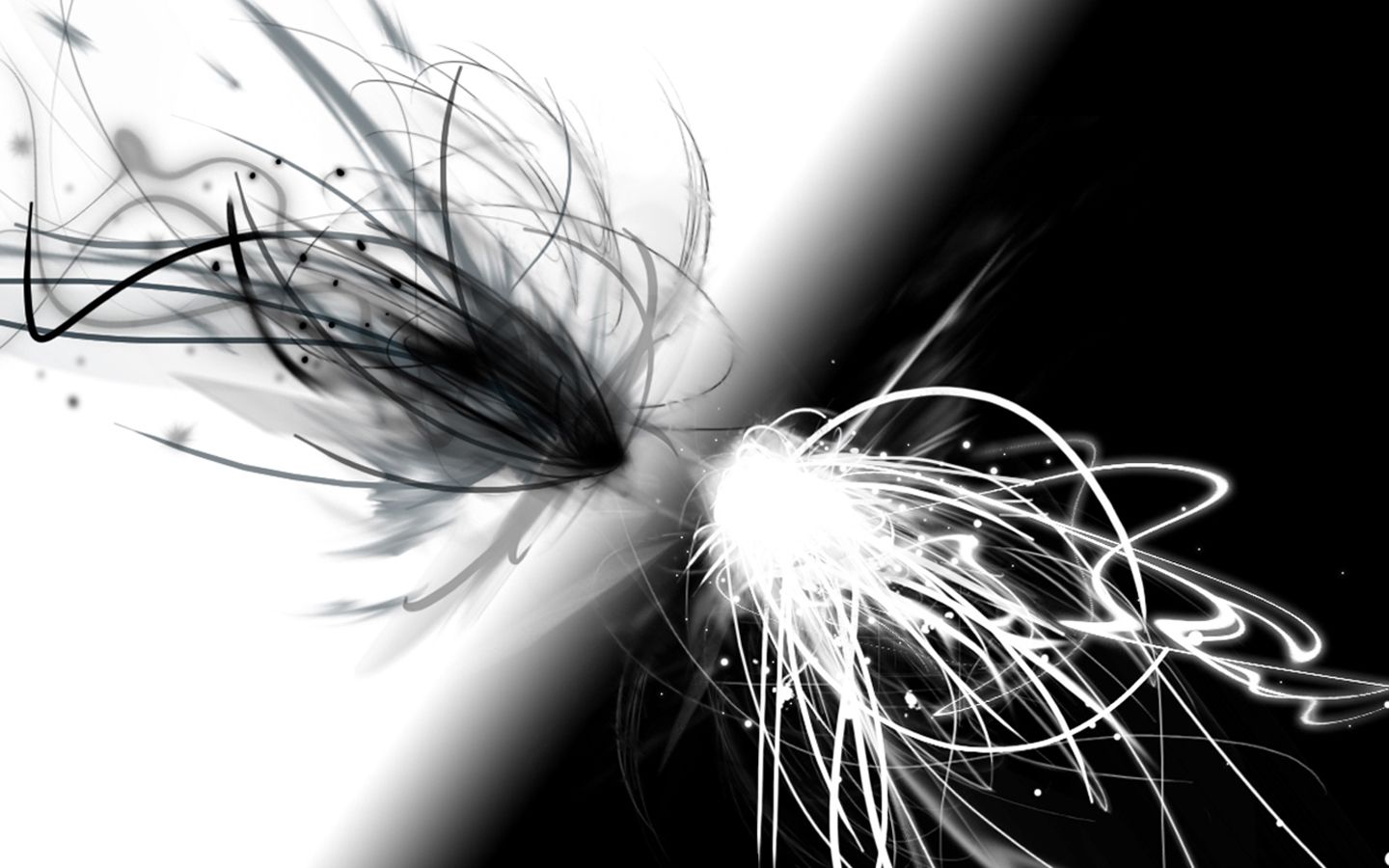 Black And White HD Abstract Wallpapers
