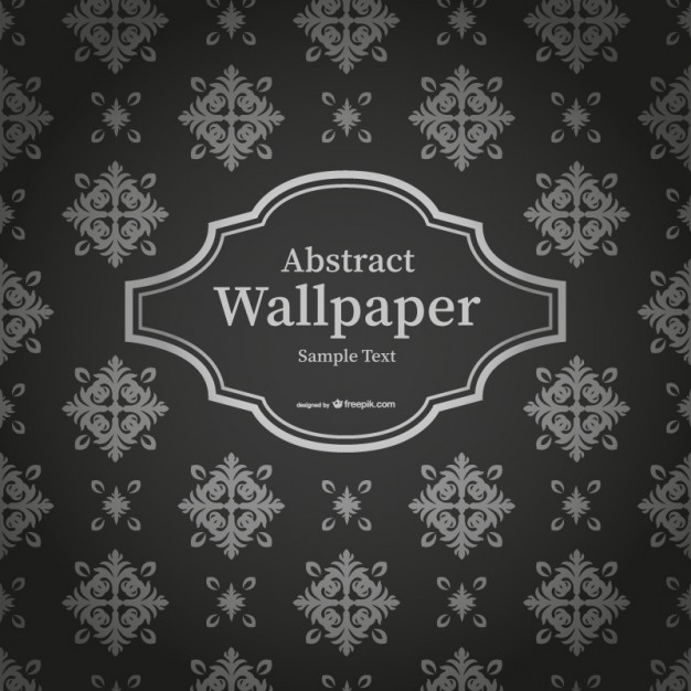 Abstract black and white Thai wallpaper Vector | Free Download