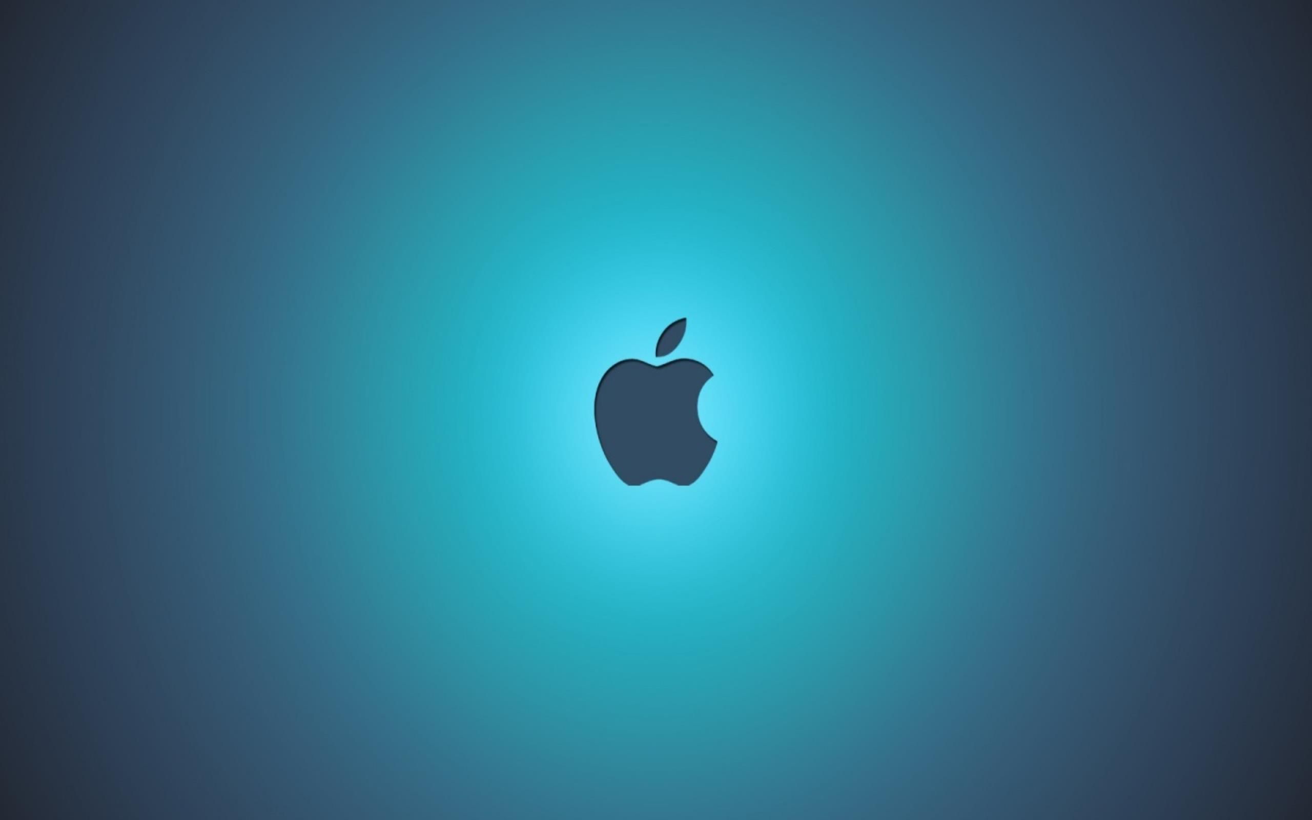Apple Blue Background Wallpaper | HDwallpaperUP