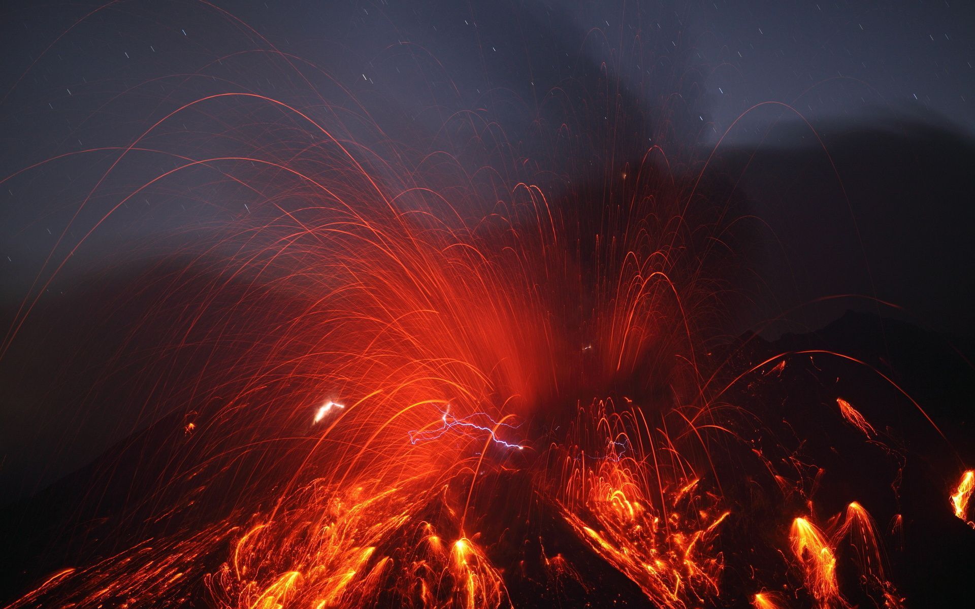 Download Volcano Eruption Wallpaper HD #616 ~ Petakilan.com