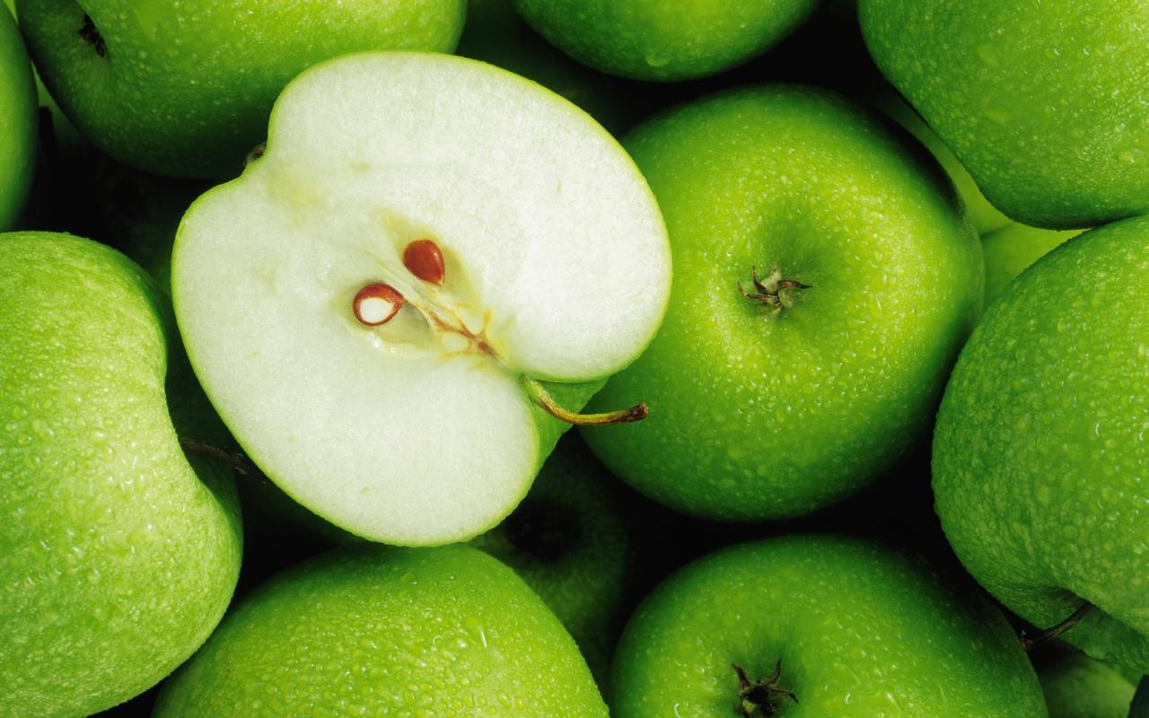 Green Apple Fruit HD >> HD Wallpaper, get it now!