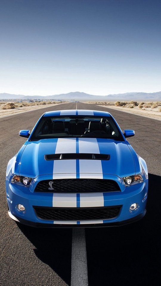 Huawei Ascend G6 Wallpaper: Mustang GT-500 Mobile Android Wallpapers
