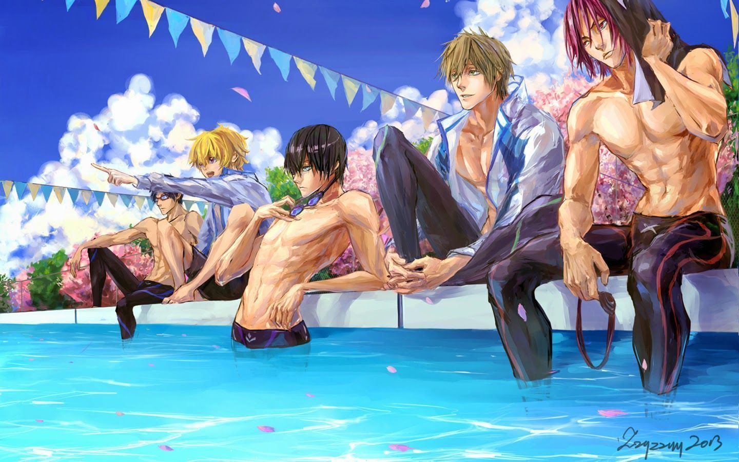 Free! Anime Iwatobi Swim Club a435 HD Wallpaper