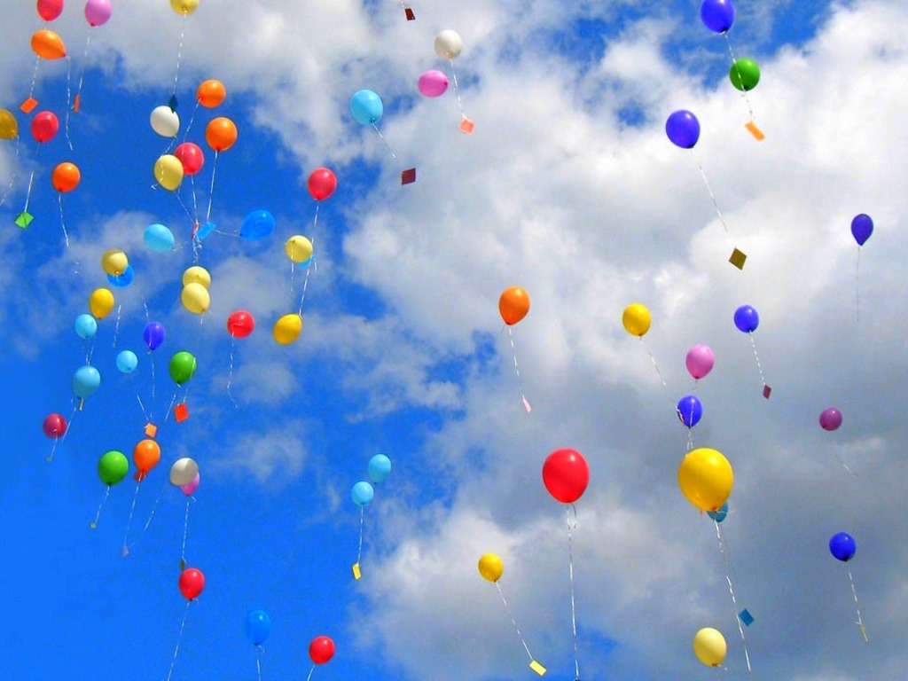 Colorful Balloons Hd Backgrounds
