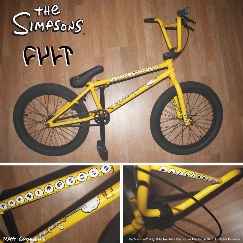 Bart Simpson - CULT Nice Set Up - Ride UK BMX