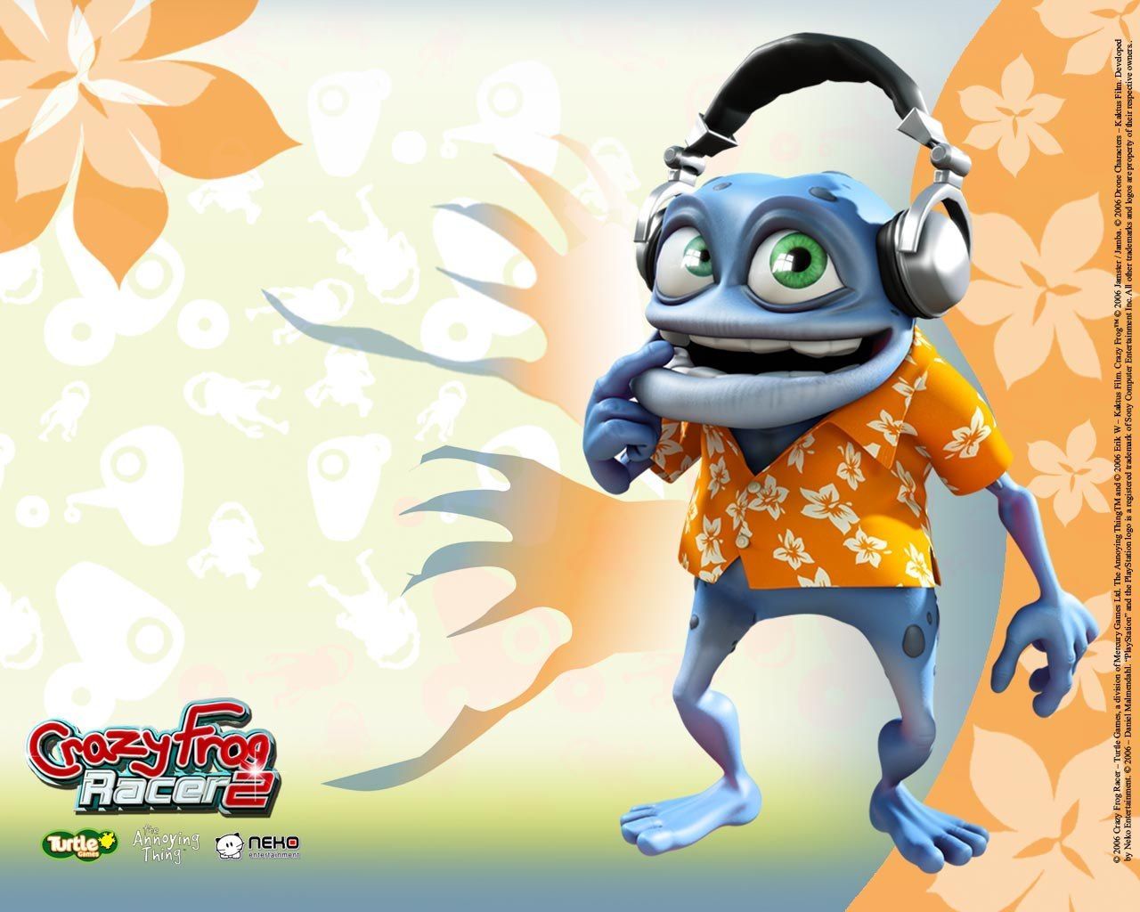 Background Collections crazy frog wallpaper