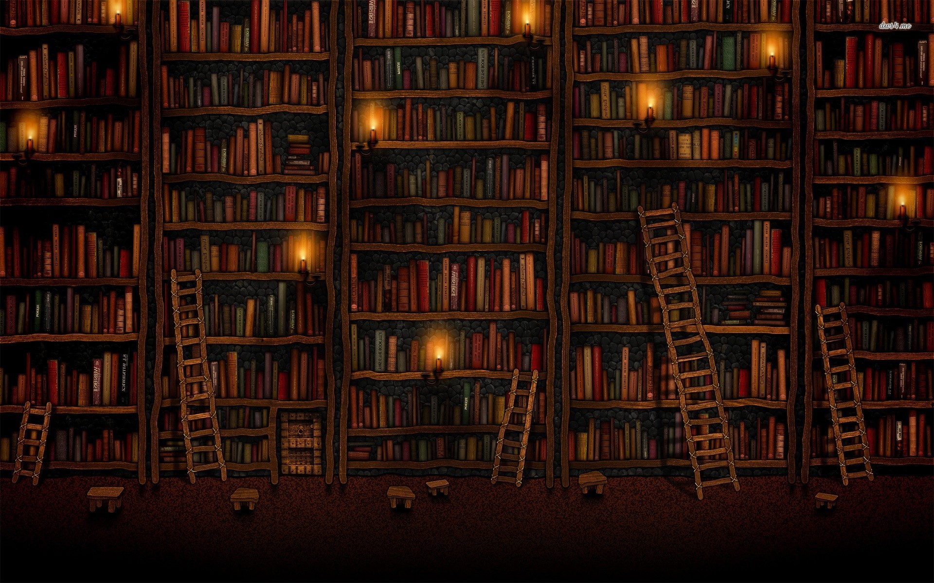 Beautiful Library Wallpapers | Full HD Pictures