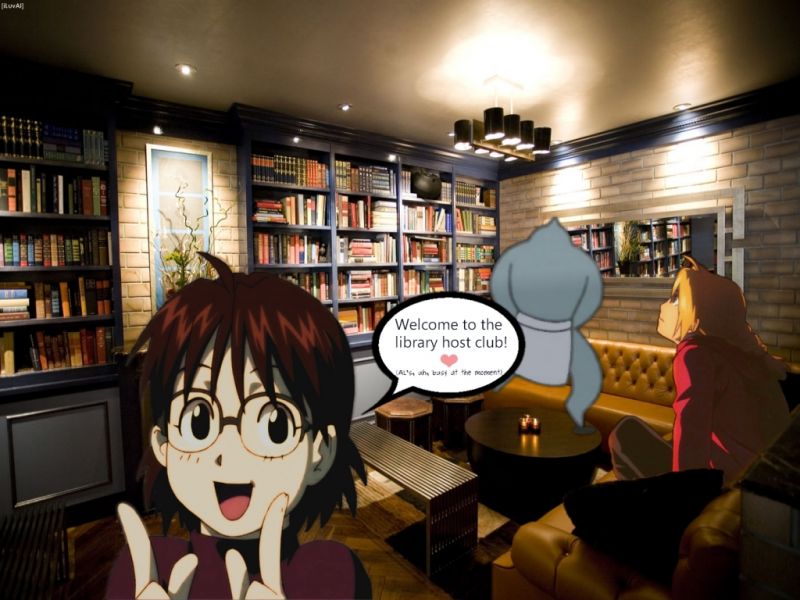 Library Host Club Fullmetal Alchemist wallpaper | Anime Forums ...