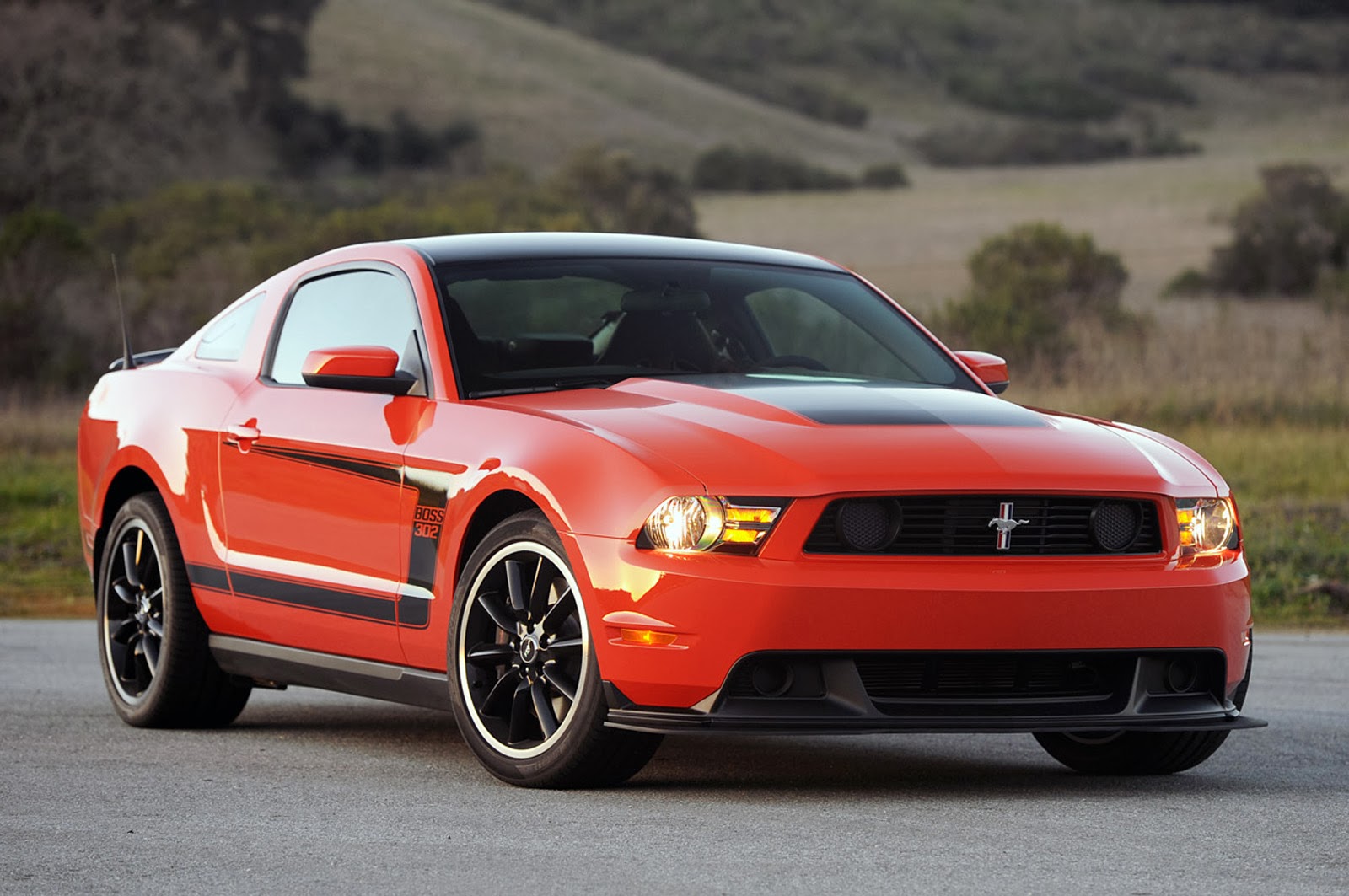 Cool Red Ford Mustang Boss 302 Muscle Sport Ca #8998 Wallpaper ...