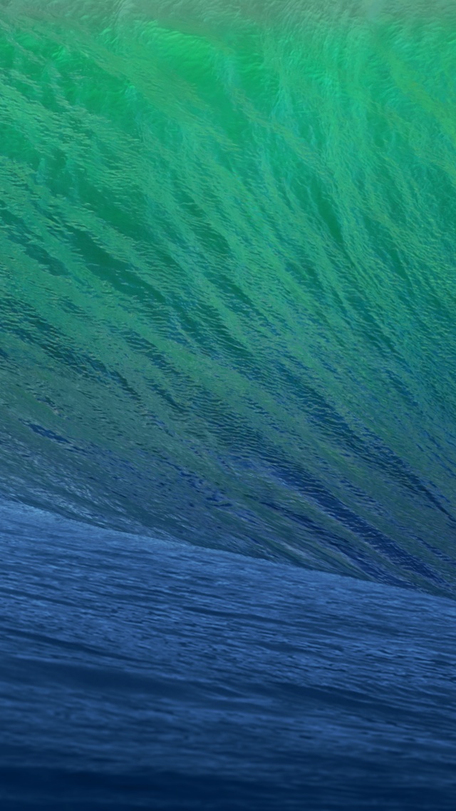 640x1136 OS X Mavericks Wave desktop PC and Mac wallpaper