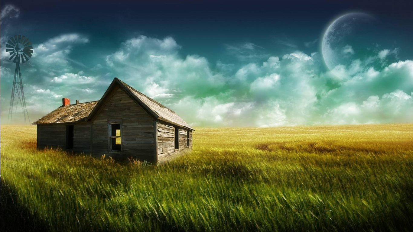 The Farm House HD 1080p Wallpapers HD Backgrounds