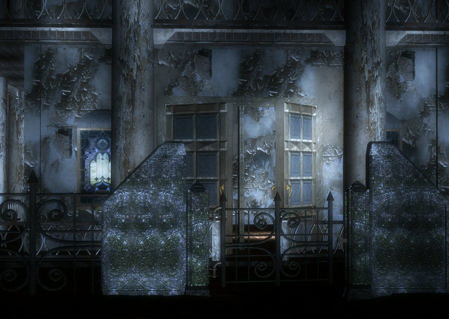 Spooky House Background by Lil Mz on DeviantArt