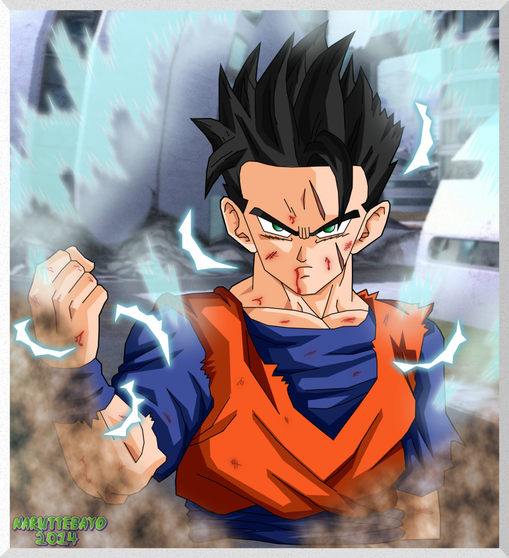 Goruto (Goku and Naruto Fusion) (Old Version) by JMBfanart on ...