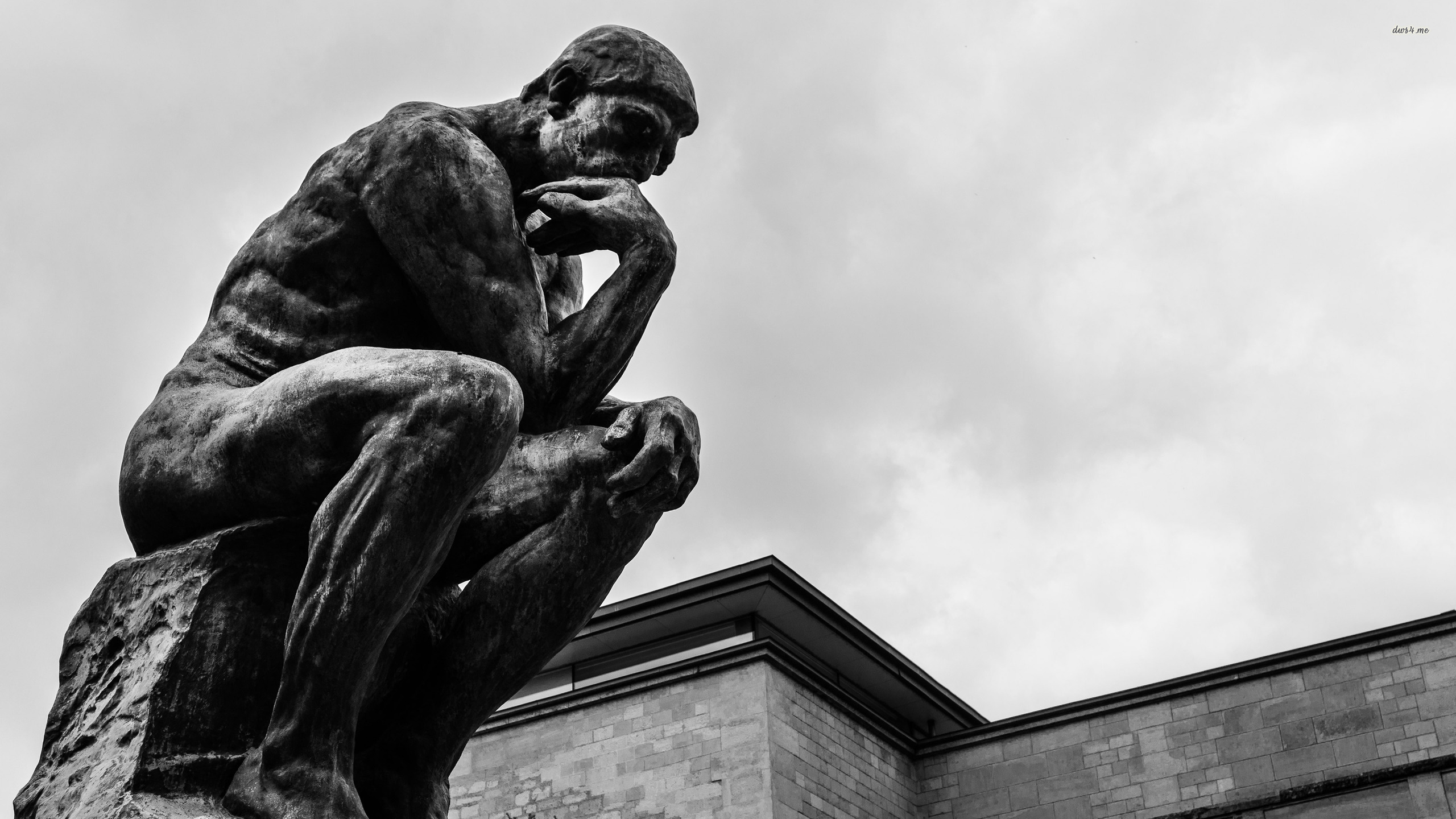 The Thinker wallpaper - Photography wallpapers - #34079
