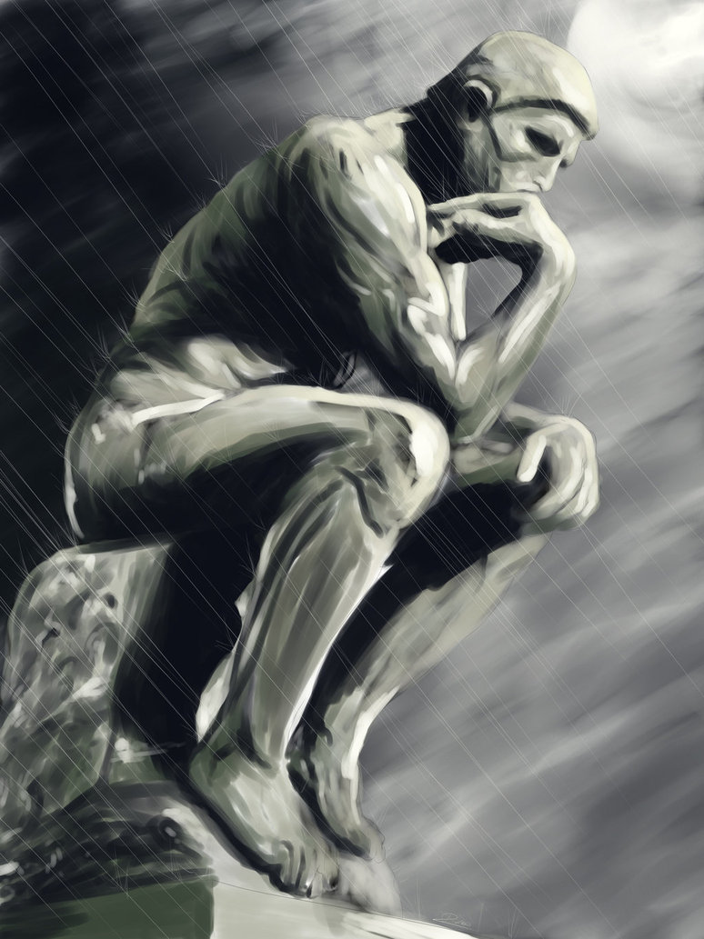 The Thinker by Diewtiful on DeviantArt