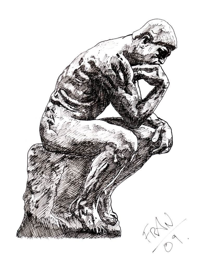The Thinker (2009) by TheFranology on DeviantArt