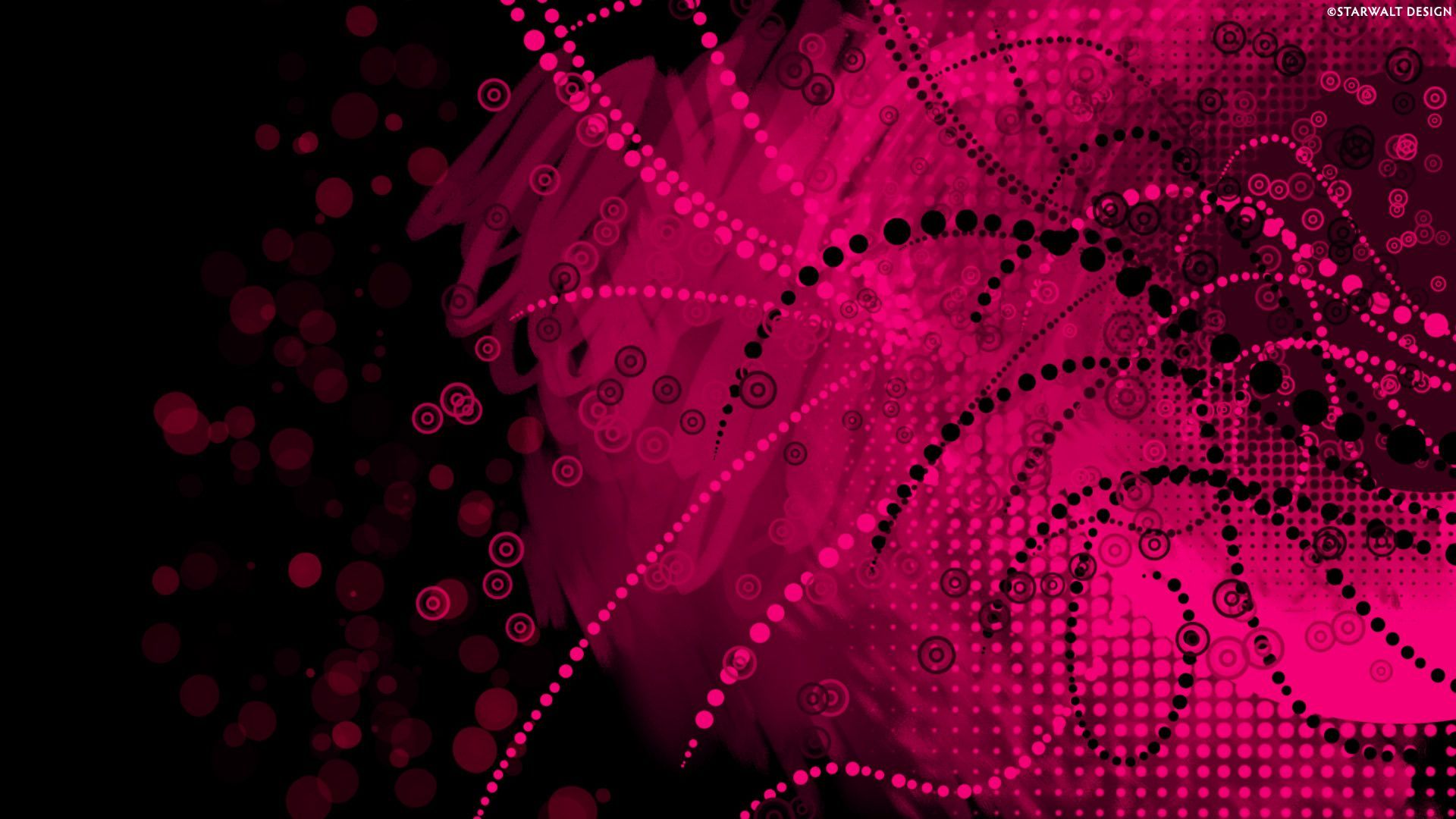 Pink Dark Vector 1080p Wallpapers HD Backgrounds