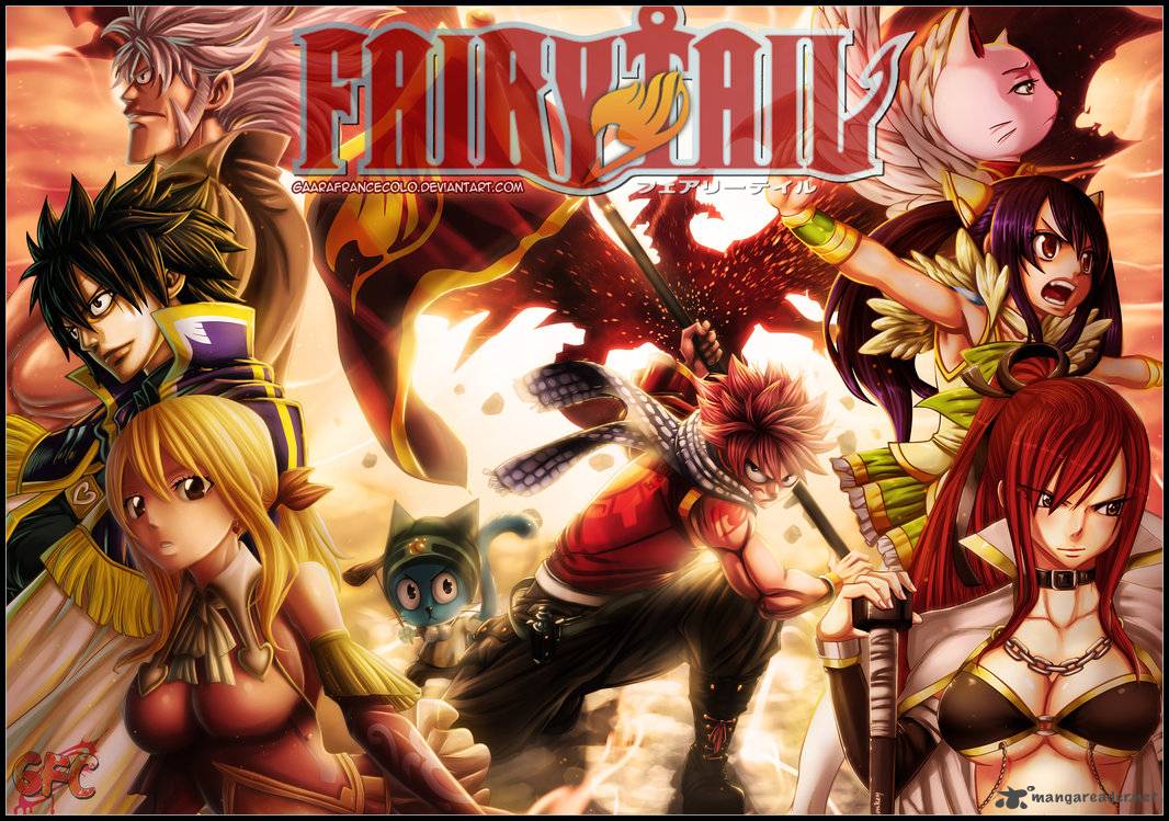 Fairy Tail Manga Wallpaper HD Wallpicshd