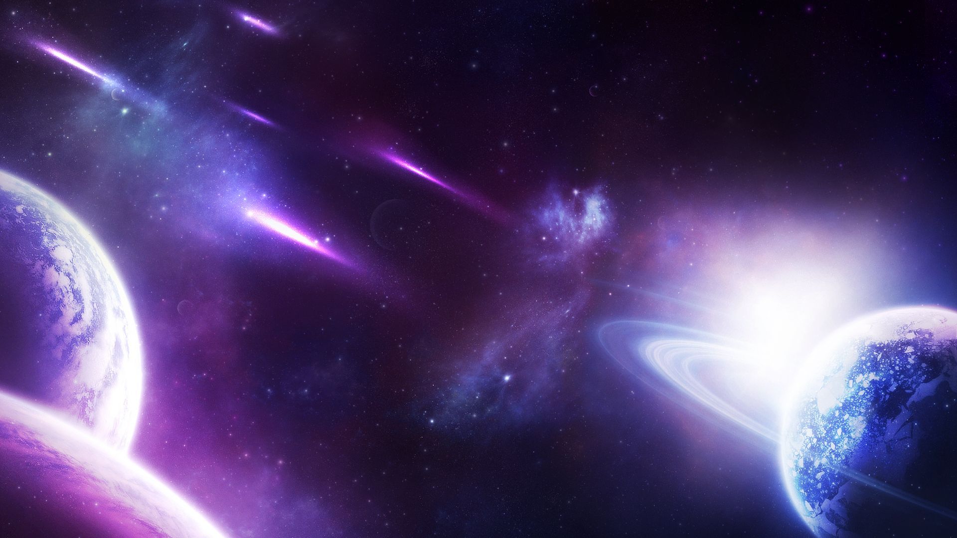Gallery for - purple galaxy hd wallpaper 1080p