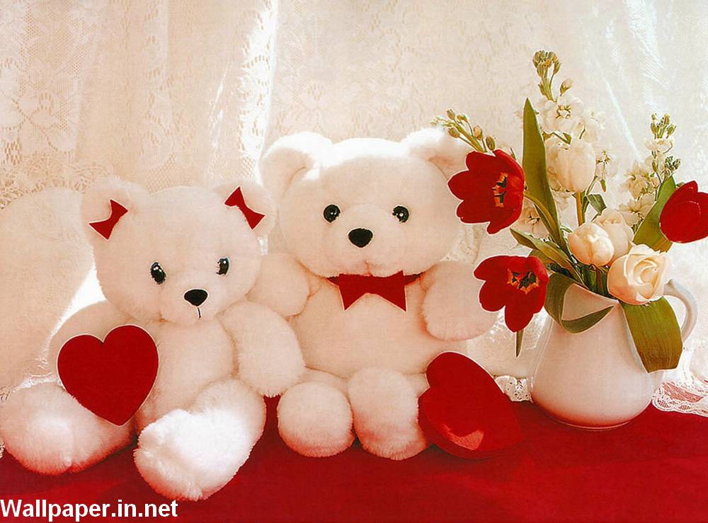 Download lovely teddy bear wallpaper -