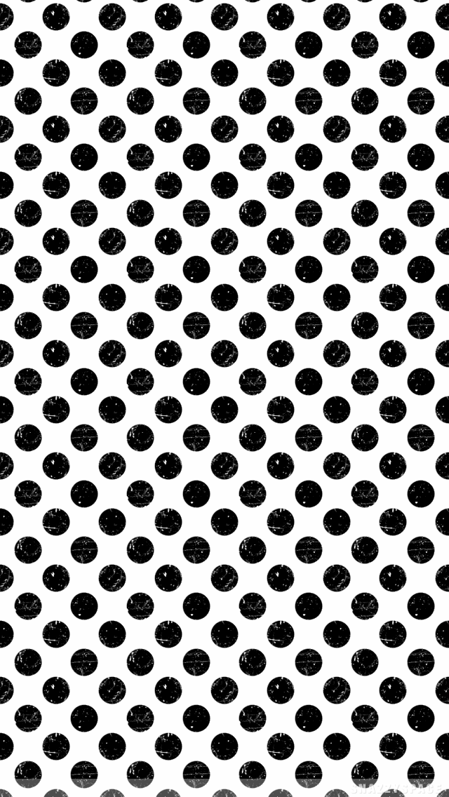 Trance Polka Dots iPhone Wallpaper