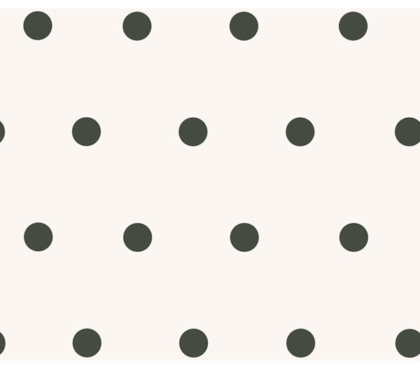 Black And White Polka Dot Wallpaper | Houzz
