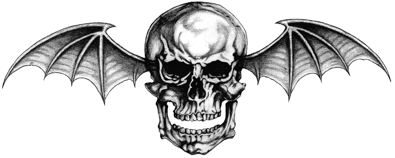 Avenged Sevenfold Logo PNG Deathbat by LightsInAugust