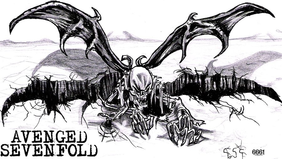 Avenged Sevenfold Logo by Jokerskull on DeviantArt