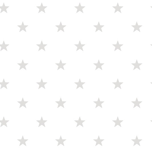 Deauville Stars Wallpaper | Grey and White Childrens Wallcovering