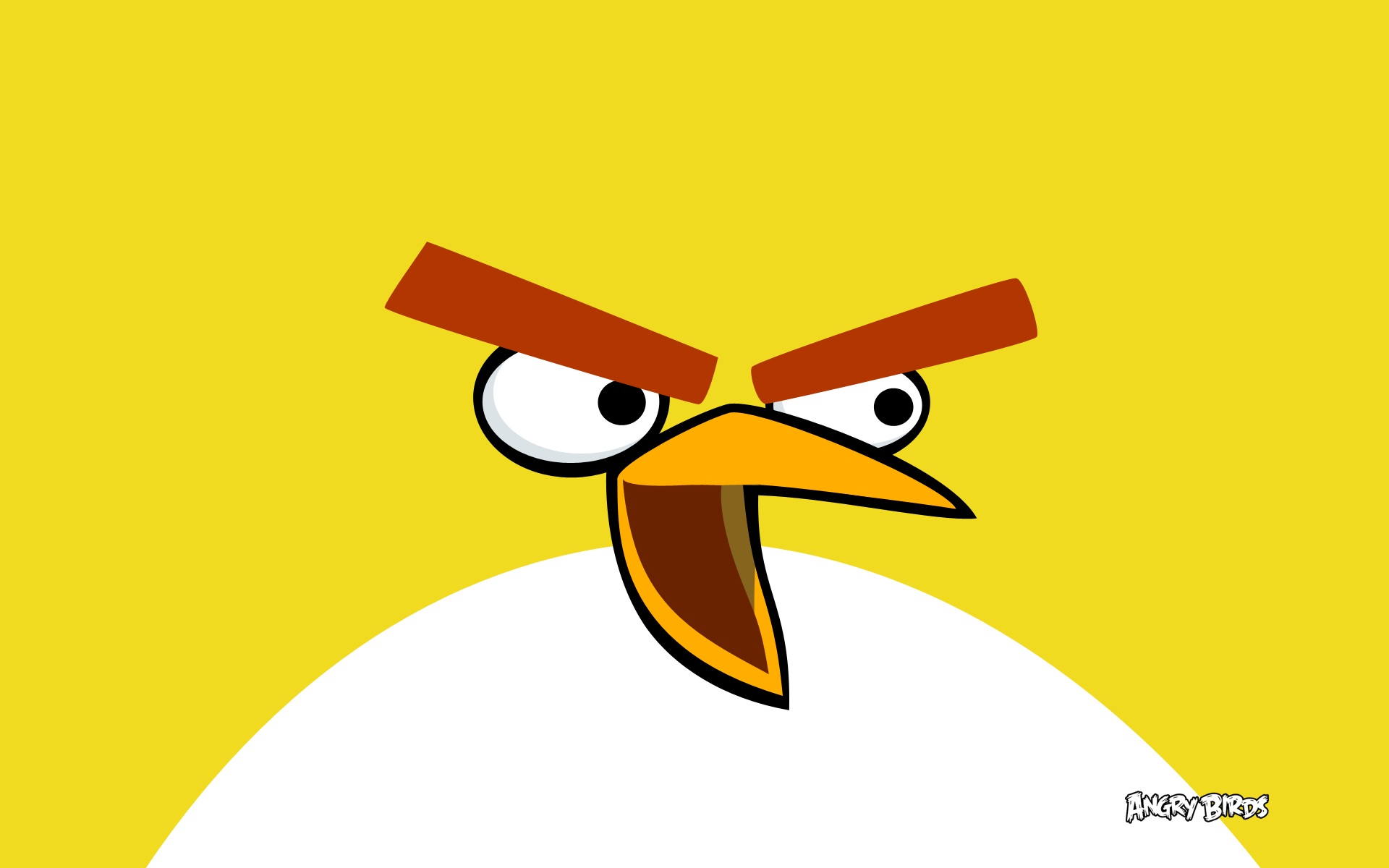 Yellow Bird in Angry Birds Wallpapers HD Backgrounds
